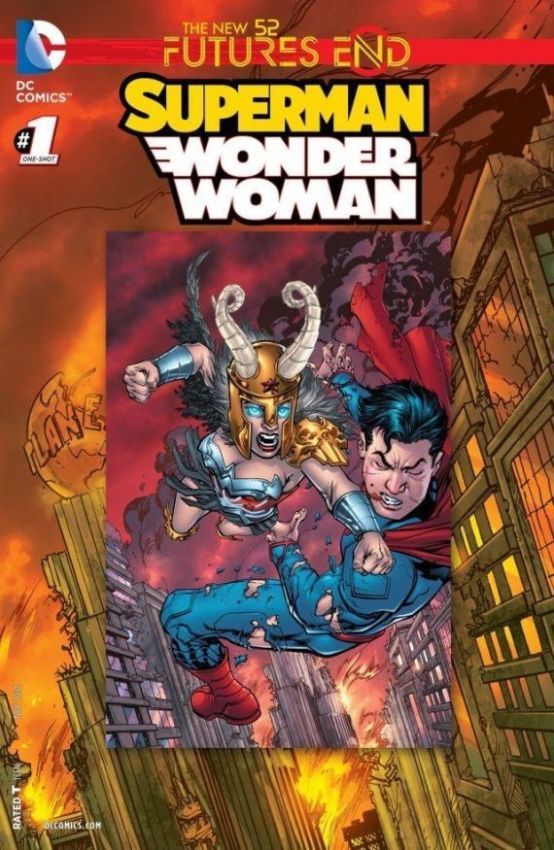 SUPERMAN WONDER WOMAN FUTURES END #1