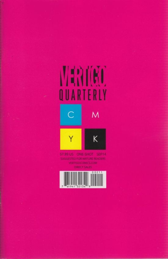 VERTIGO QUARTERLY #1 MAGENTA (MR)