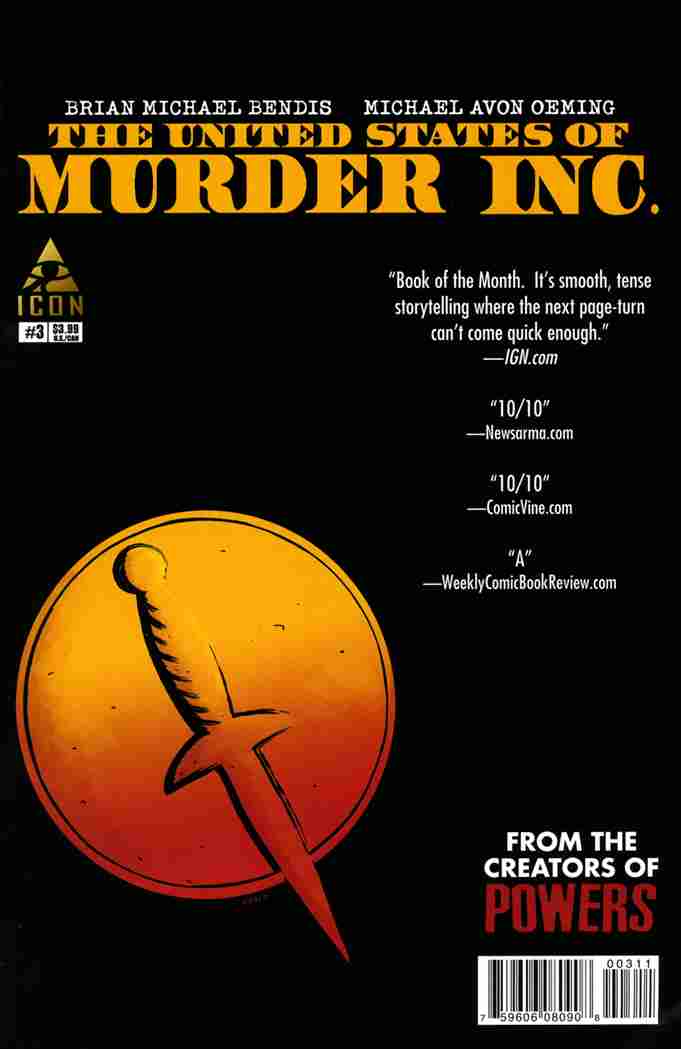 UNITED STATES OF MURDER INC #3 (MR)