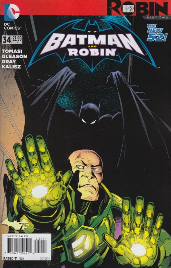 BATMAN AND ROBIN (2011) #34 (ROBIN RISES)