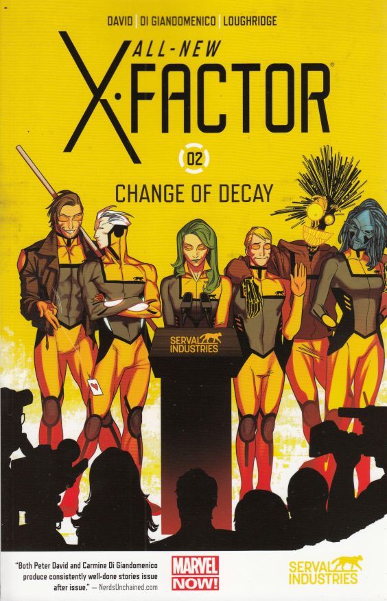 ALL NEW X-FACTOR TP VOL 02 CHANGE OF DECAY