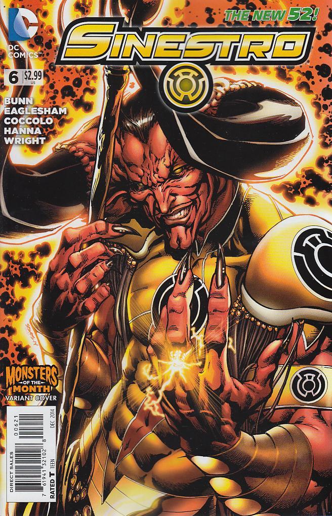 SINESTRO #6 MONSTERS VAR ED (GODHEAD)