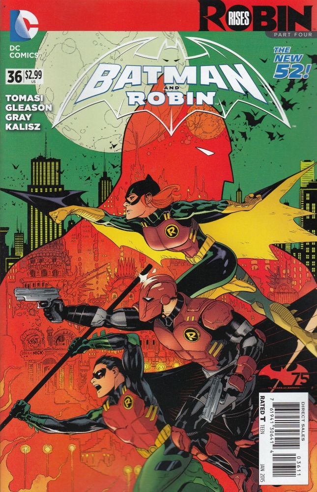 BATMAN AND ROBIN (2011) #36 (ROBIN RISES)