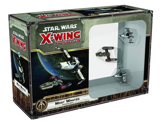 STAR WARS X-WING MINIS MOST WANTED EXP PACK
