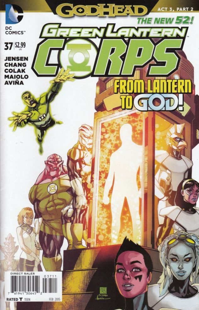 GREEN LANTERN CORPS (2011) #37 (GODHEAD)