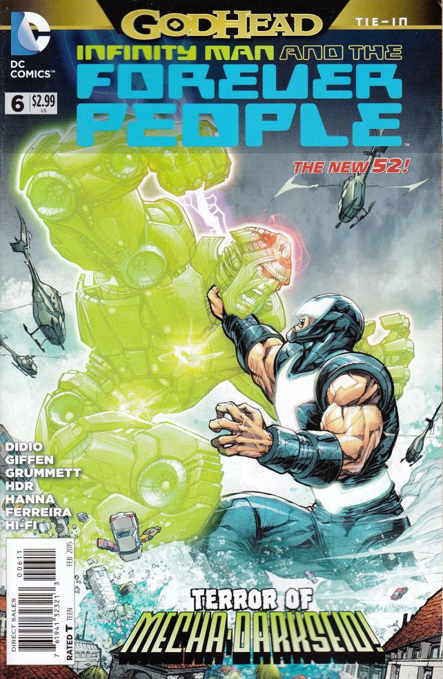 INFINITY MAN AND THE FOREVER PEOPLE #6 (GODHEAD)