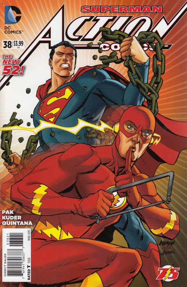 ACTION COMICS (2011) #38 FLASH 75 VAR ED