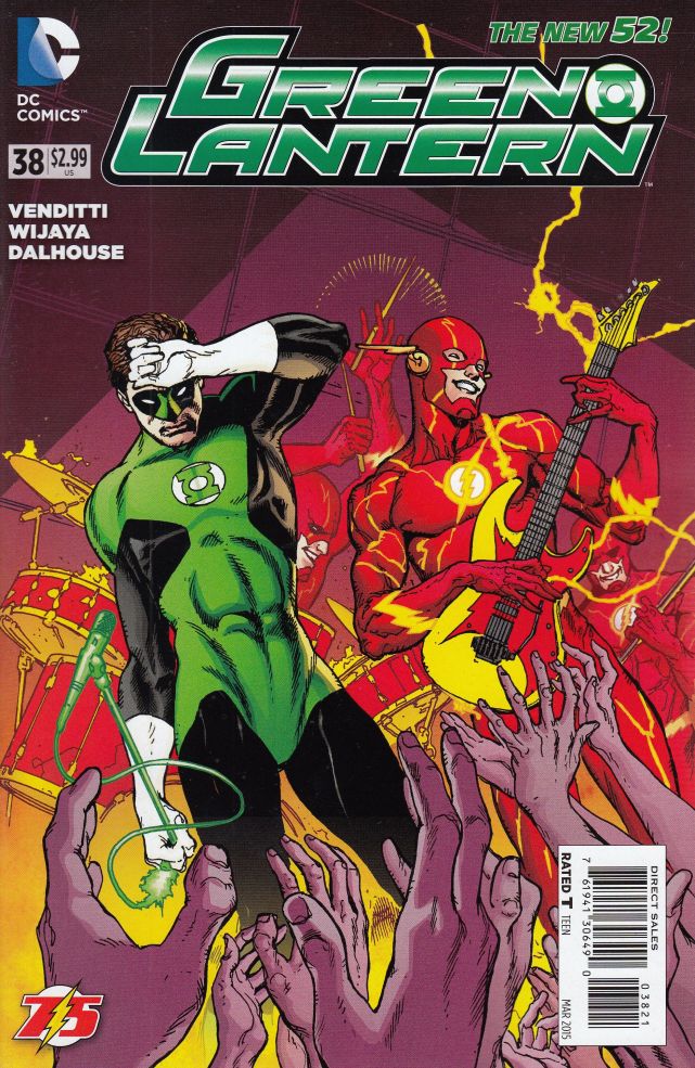 GREEN LANTERN (2011) #38 FLASH 75 VAR ED