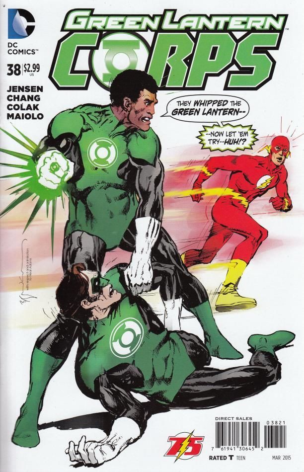 GREEN LANTERN CORPS (2011) #38 FLASH 75 VAR ED