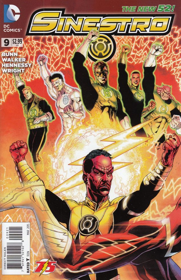 SINESTRO #9 FLASH 75 VAR ED