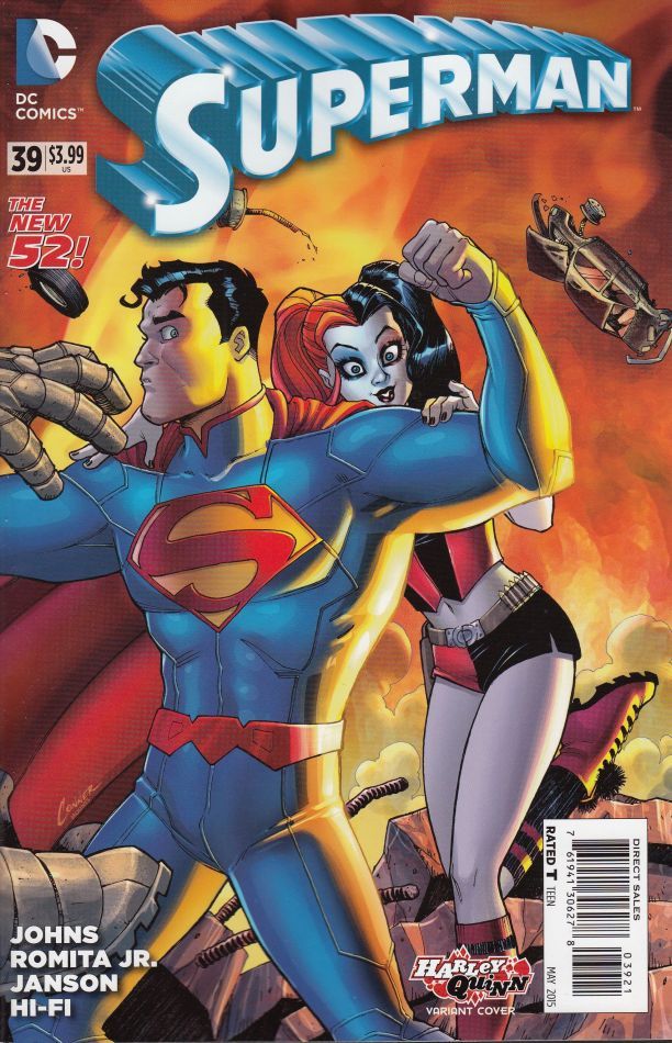 SUPERMAN (2011) #39 HARLEY QUINN VAR ED