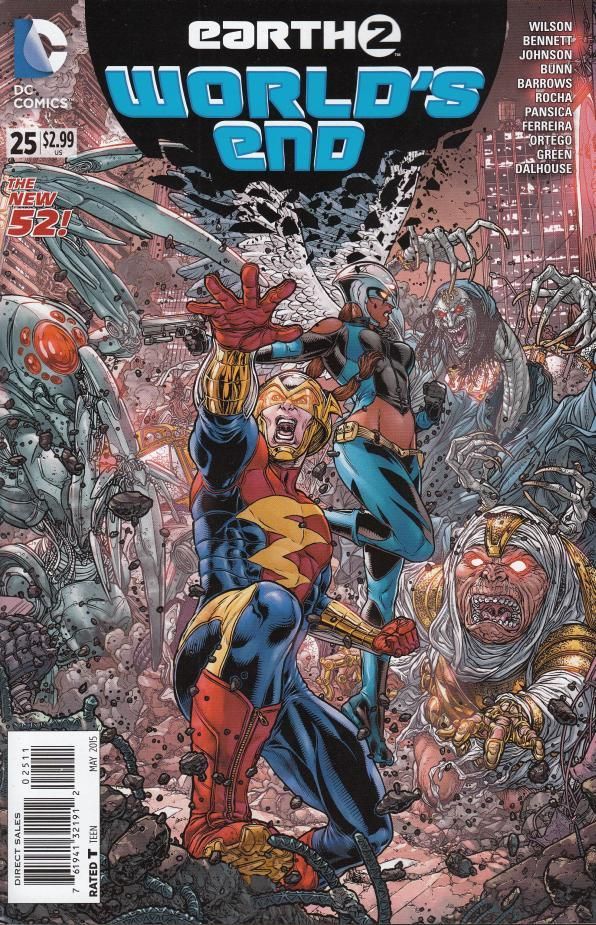 EARTH 2 WORLDS END #25