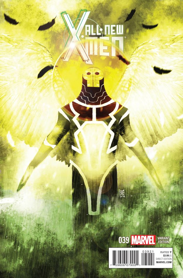 ALL NEW X-MEN #39 SORRENTINO COSMIC CHARACTER VAR