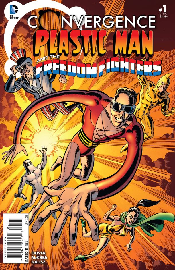 CONVERGENCE PLASTIC MAN FREEDOM FIGHTERS #1