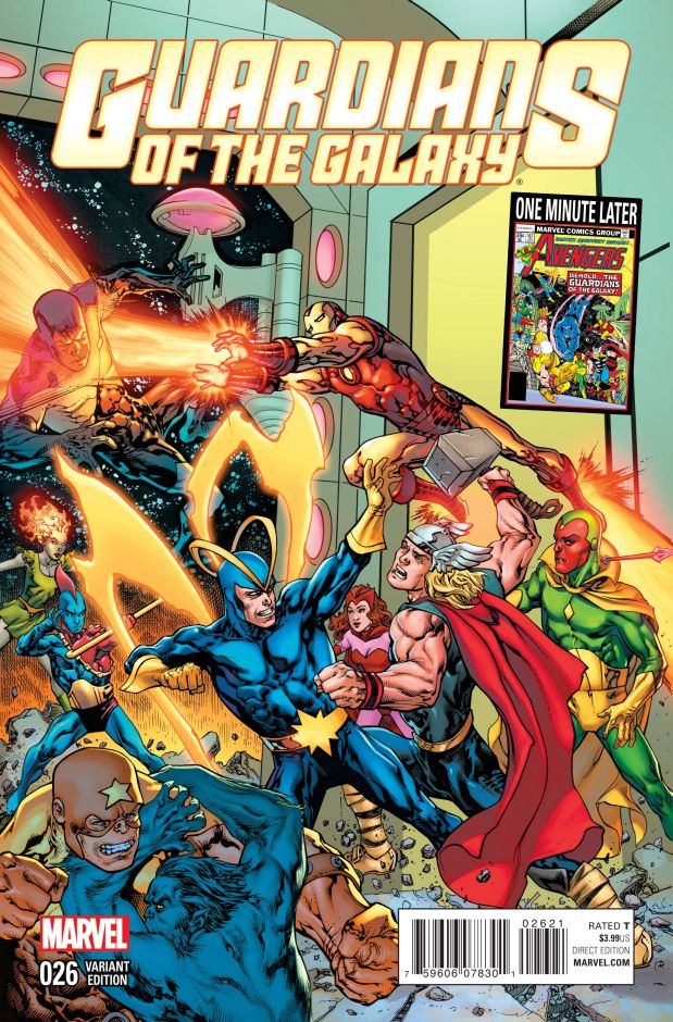 GUARDIANS OF GALAXY (2013) #26 AVENGERS VAR