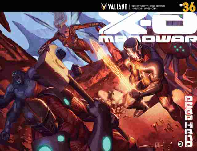 X-O MANOWAR (2012) #36 CVR B WRAPAROUND MOLINA