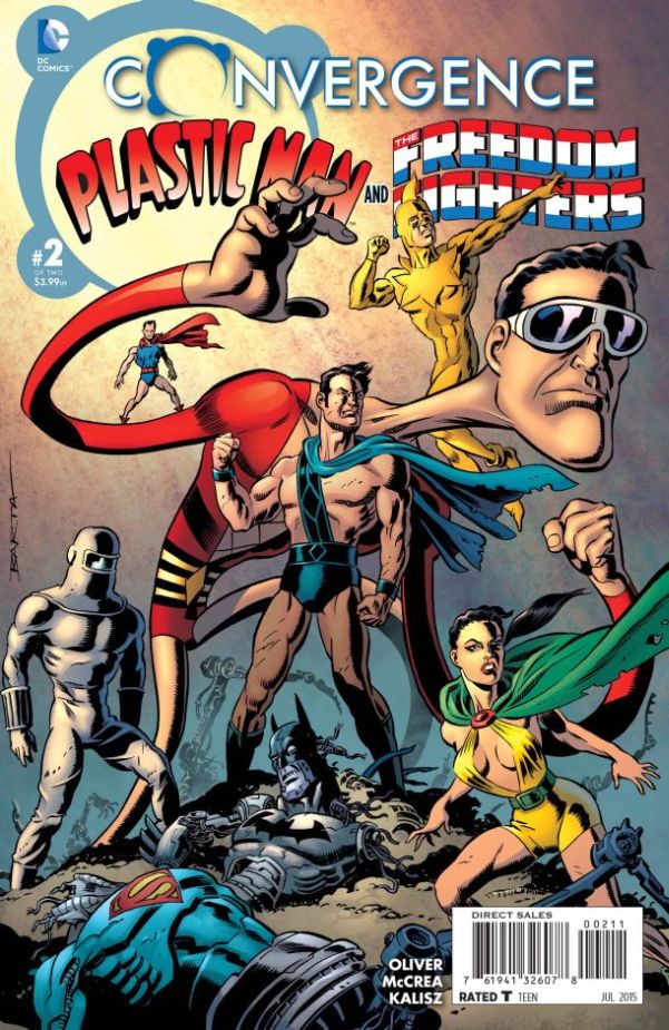 CONVERGENCE PLASTIC MAN FREEDOM FIGHTERS #2