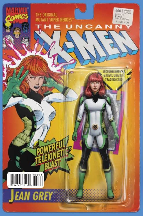 UNCANNY X-MEN (2013) #600 CHRISTOPHER ACTION FIGURE A VAR