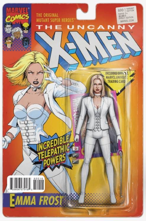 UNCANNY X-MEN (2013) #600 CHRISTOPHER ACTION FIGURE C VAR