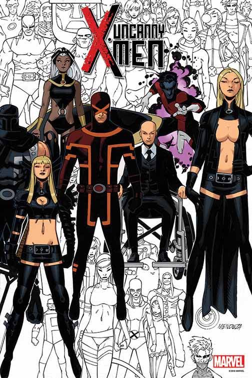 UNCANNY X-MEN POSTER #600 POSTER BY BACHALO