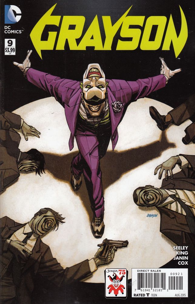 GRAYSON #9 THE JOKER VAR ED