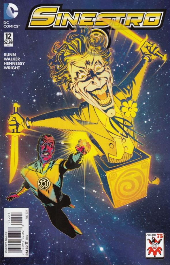 SINESTRO #12 THE JOKER VAR ED