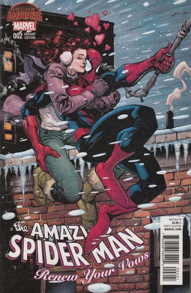 AMAZING SPIDER-MAN RENEW YOUR VOWS #2 STEGMAN VAR