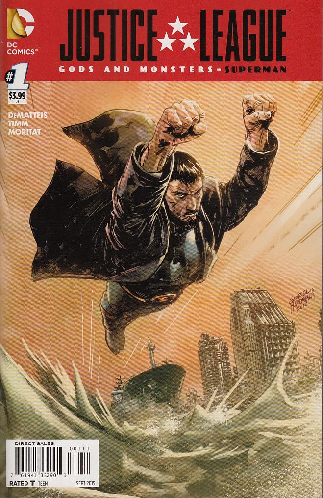 JLA GODS AND MONSTERS SUPERMAN #1
