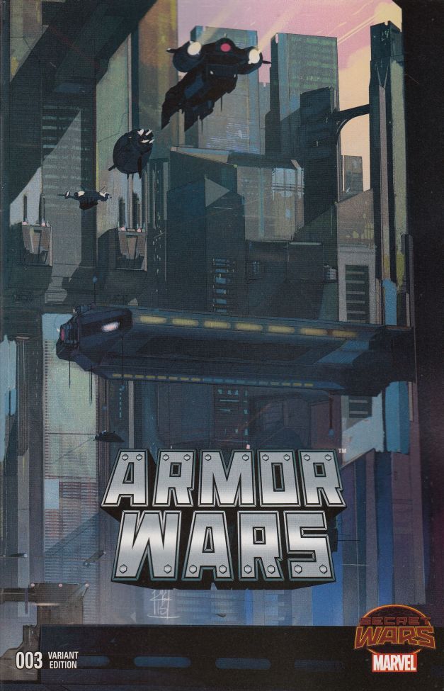 ARMOR WARS #3 LANDSCAPE WRAPAROUND VAR