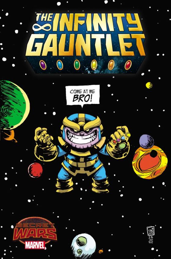 INFINITY GAUNTLET #1 BY YOUNG POSTER