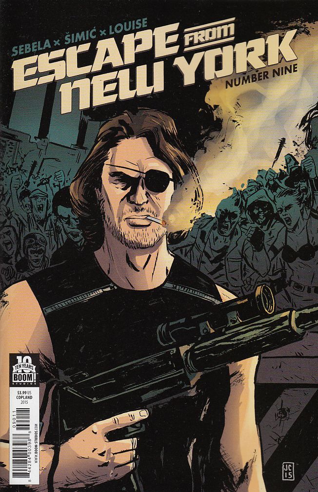 ESCAPE FROM NEW YORK #9 MAIN CVRS