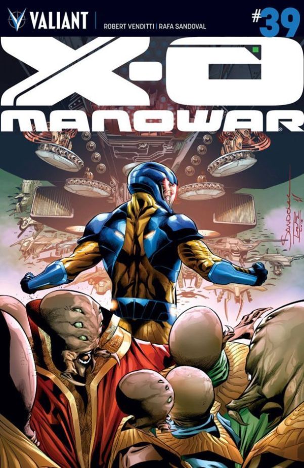 X-O MANOWAR (2012) #39 CVR A SANDOVAL (NEW ARC)