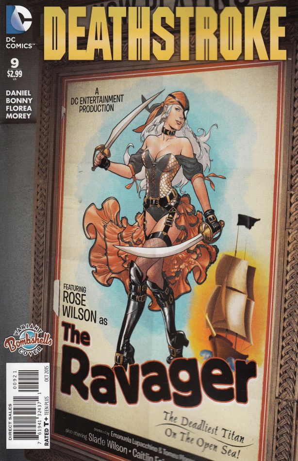 DEATHSTROKE (2014) #09 BOMBSHELLS VAR ED