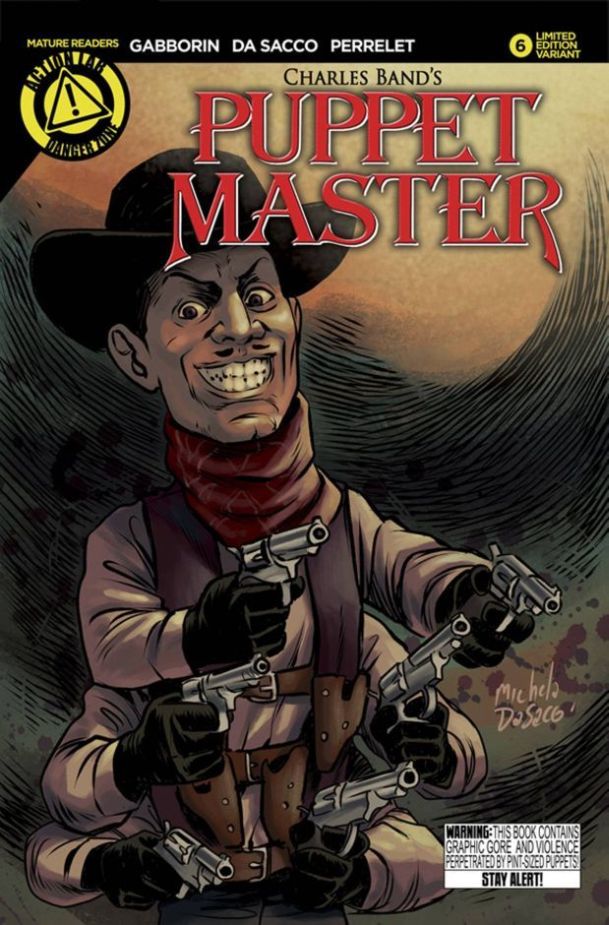 PUPPET MASTER #6 SIX SHOOTER VAR (MR)