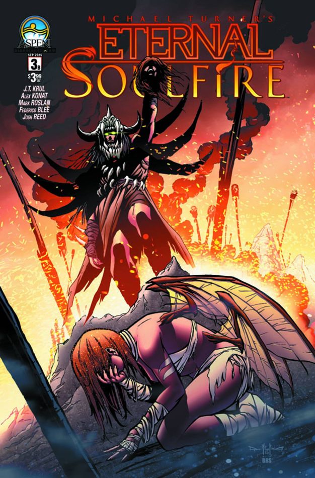 ETERNAL SOULFIRE #3 DIRECT MARKET CVR B