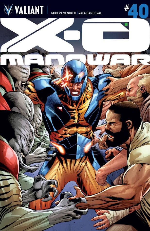 X-O MANOWAR (2012) #40 CVR A SANDOVAL