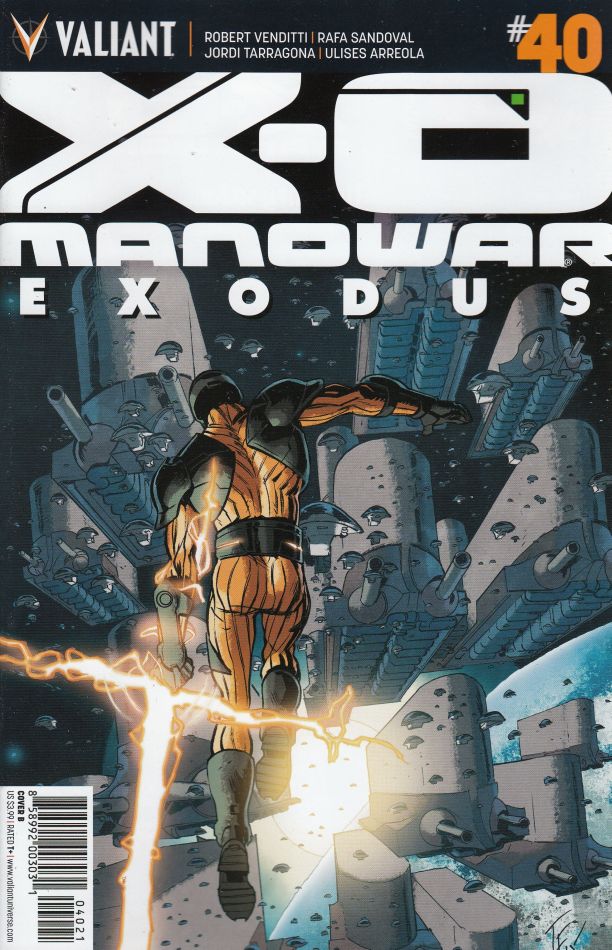 X-O MANOWAR (2012) #40 CVR B FOWLER