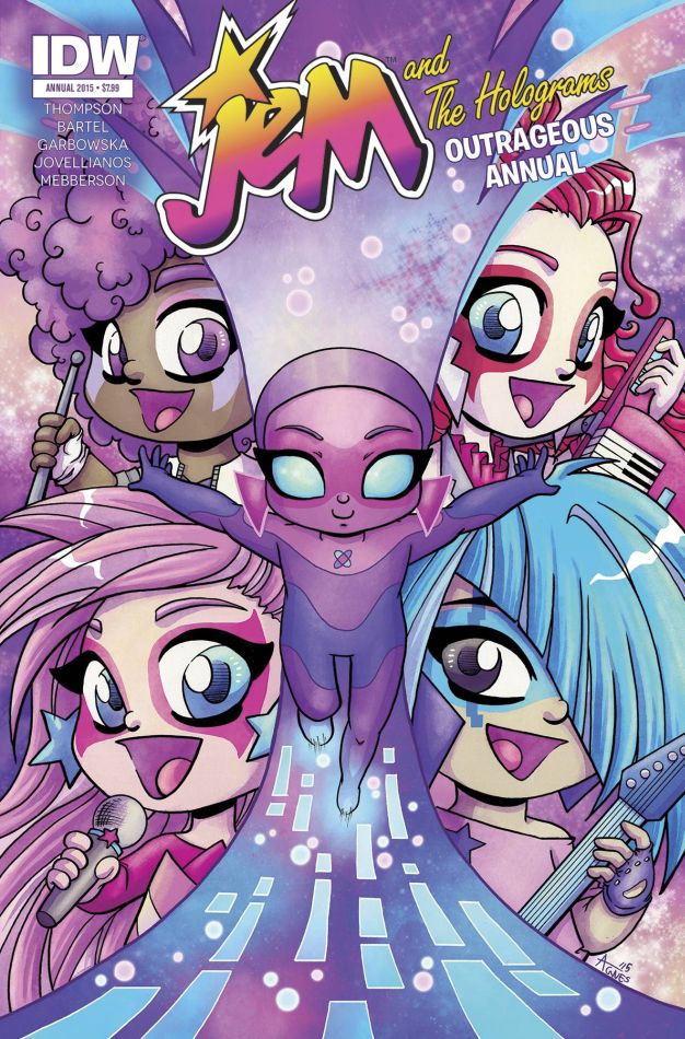 JEM & THE HOLOGRAMS OUTRAGEOUS ANNUAL #1