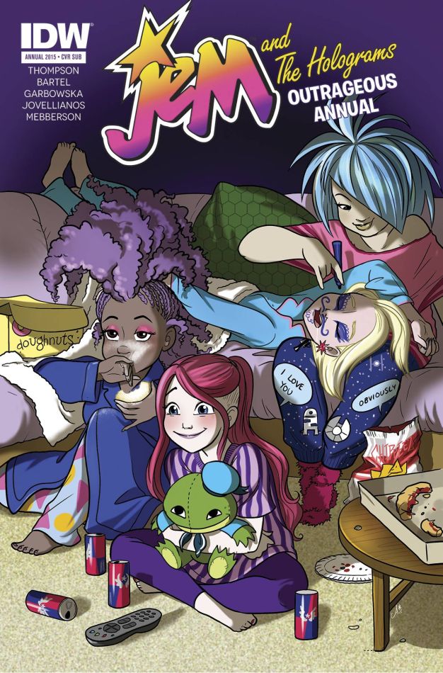 JEM & THE HOLOGRAMS OUTRAGEOUS ANNUAL #1 JEM BABIES SUB