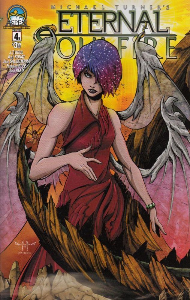 ETERNAL SOULFIRE #4 DIRECT MARKET CVR B