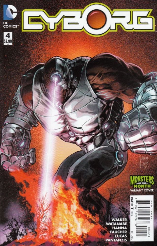 CYBORG #4 MONSTERS VAR ED