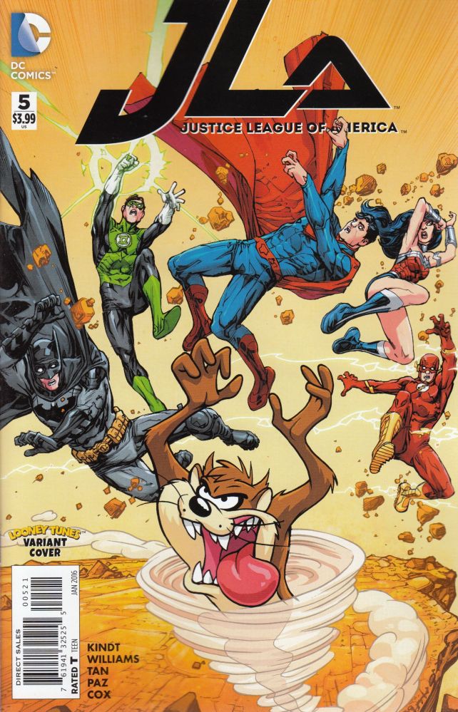 JUSTICE LEAGUE OF AMERICA (2015) #5 LOONEY TUNES VAR ED