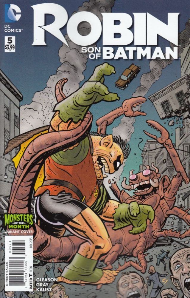 ROBIN SON OF BATMAN #5 MONSTERS VAR ED