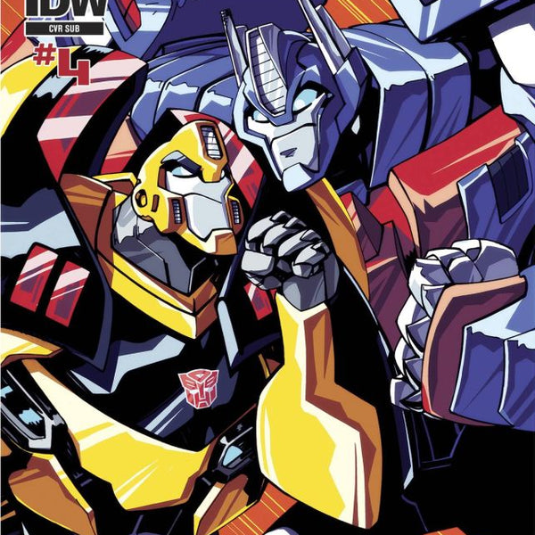 TRANSFORMERS ROBOTS IN DISGUISE ANIMATED #4 SUBSCRIPTION VAR