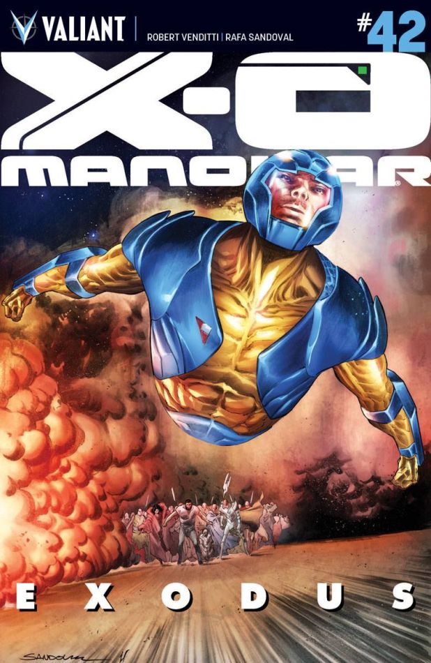 X-O MANOWAR (2012) #42 CVR A SANDOVAL