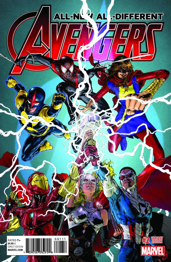 ALL NEW ALL DIFFERENT AVENGERS #2 JIMENEZ VAR