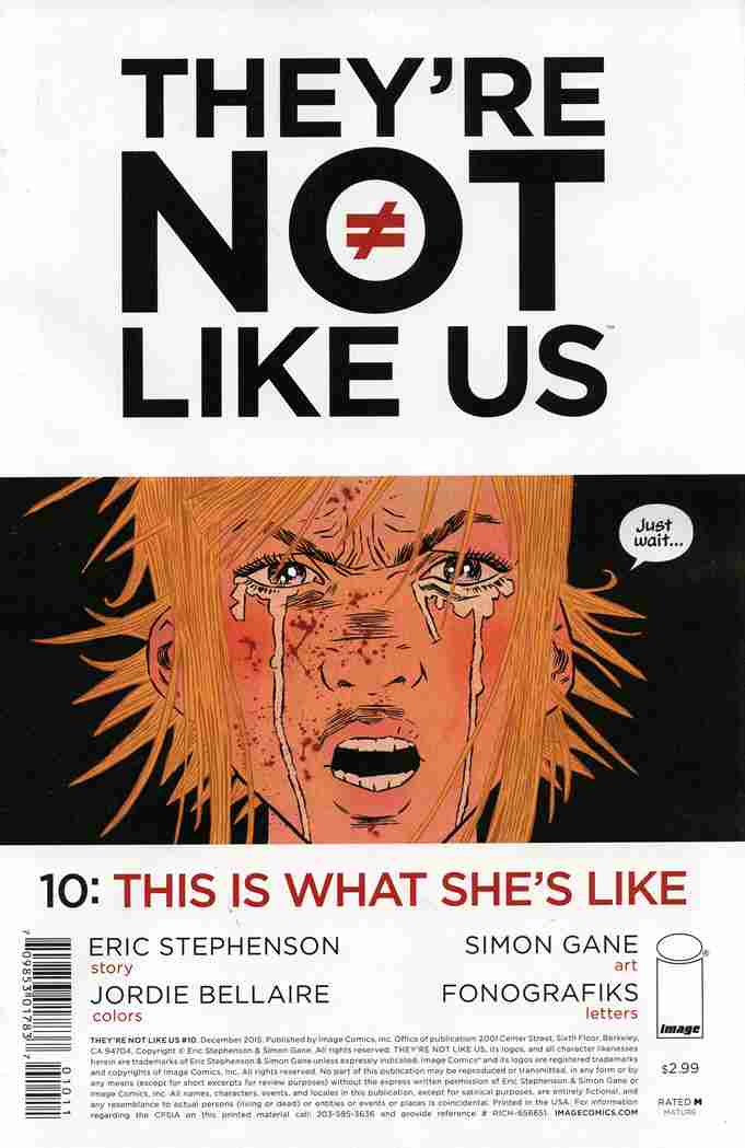 THEYRE NOT LIKE US #10 (MR)