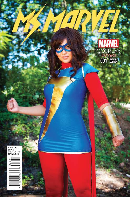 MS MARVEL #1 COSPLAY VAR