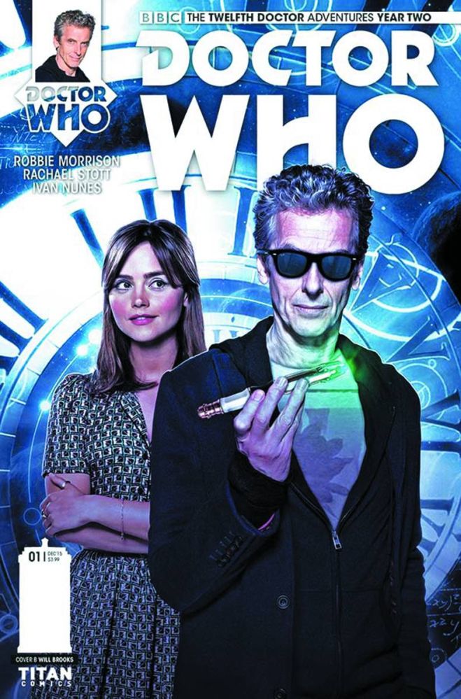 DOCTOR WHO 12TH YEAR 2 #1 BROOKS SUBSCRIPTION PHOTO