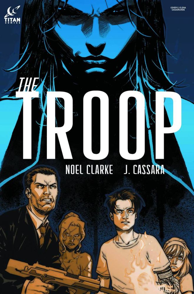 THE TROOP -SET- (#1 TO #5 B COVERS)